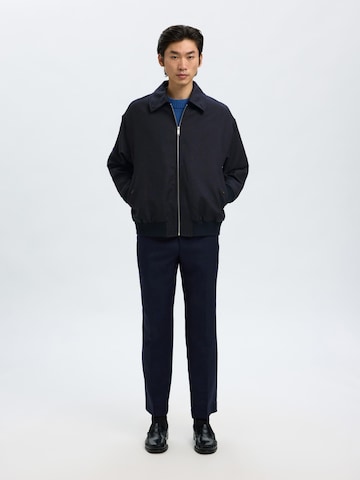 Veste mi-saison SELECTED en bleu