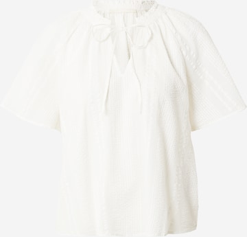 ESPRIT Blouse in Wit: voorkant