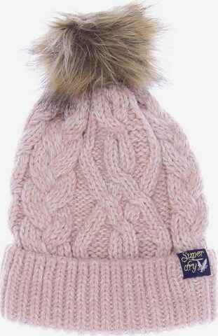 Superdry Hut oder Mütze One Size in Pink: predná strana