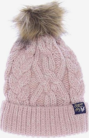 Superdry Hat & Cap in One size in Pink: front