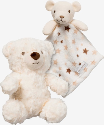 Snuggle Tots Set 'Bär' in Weiß: Vorderseite