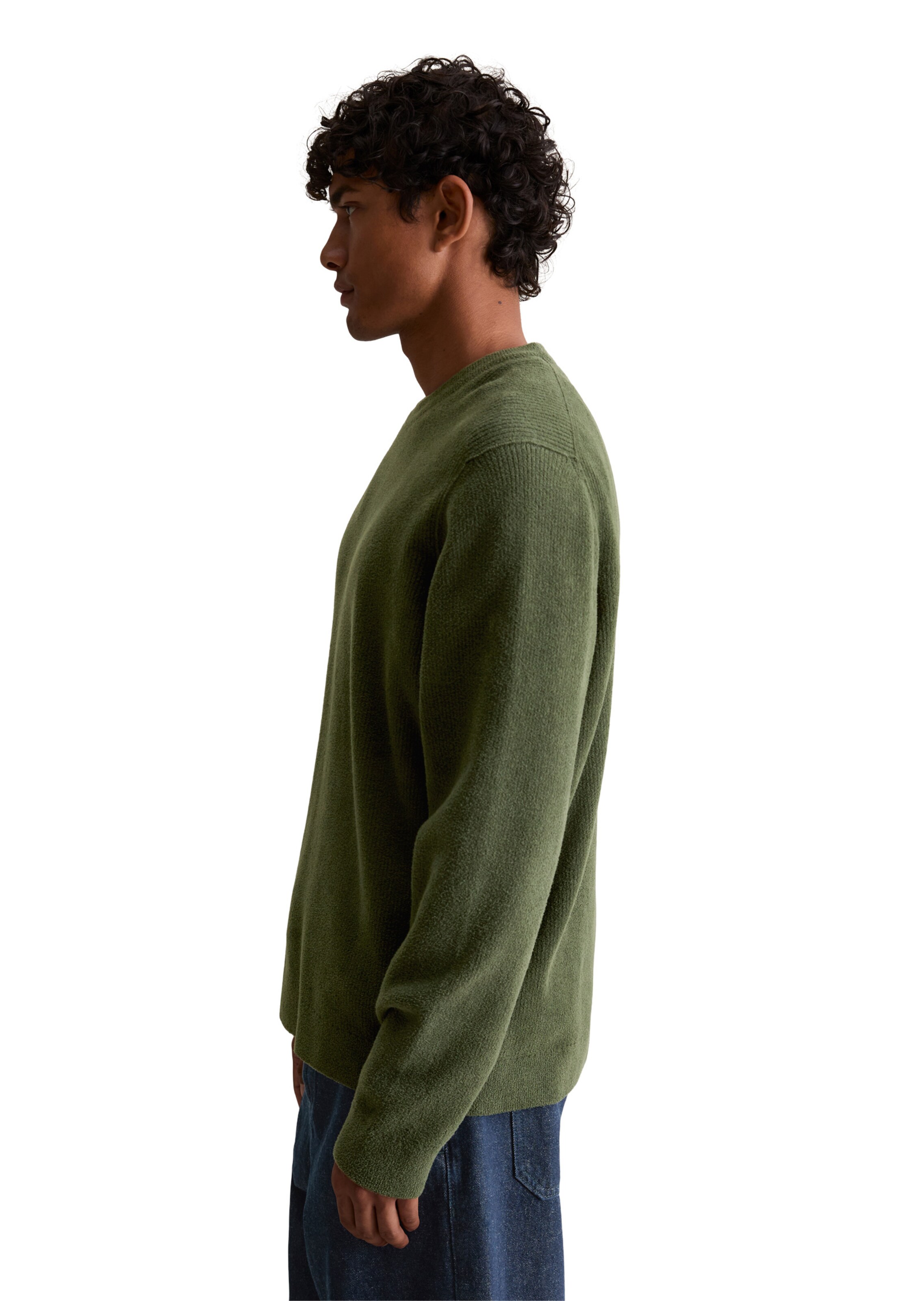 Marc O'Polo DENIM Pullover in Grün