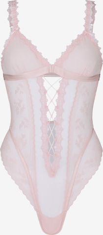 Hunkemöller Bodysuit 'Eleanora' in Pink: front