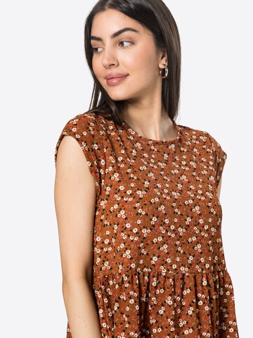 Stitch and Soul Dress in Brown