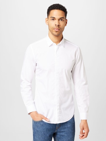 Regular fit Camicia di ANTONY MORATO in bianco: frontale