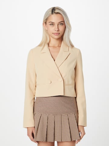 Blazer Dorothy Perkins en beige : devant