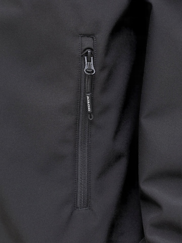 JACK & JONES Φθινοπωρινό και ανοιξιάτικο μπουφάν 'JWHTHEO' σε μαύρο