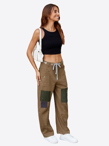 Imily Bela Baggy Farkut värissä vihreä