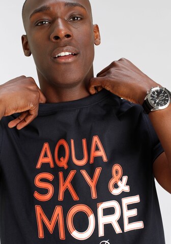 DELMAO T-Shirt in Blau