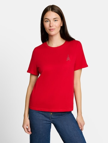 TOM TAILOR Shirt in Red: front