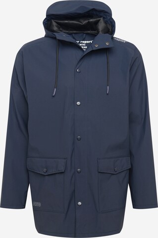 Veste outdoor 'Erik' Weather Report en bleu : devant