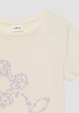 s.Oliver Shirt in Beige