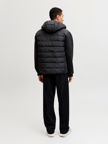 JACK & JONES Демисезонная куртка 'JWHDUST' в Черный: сзади