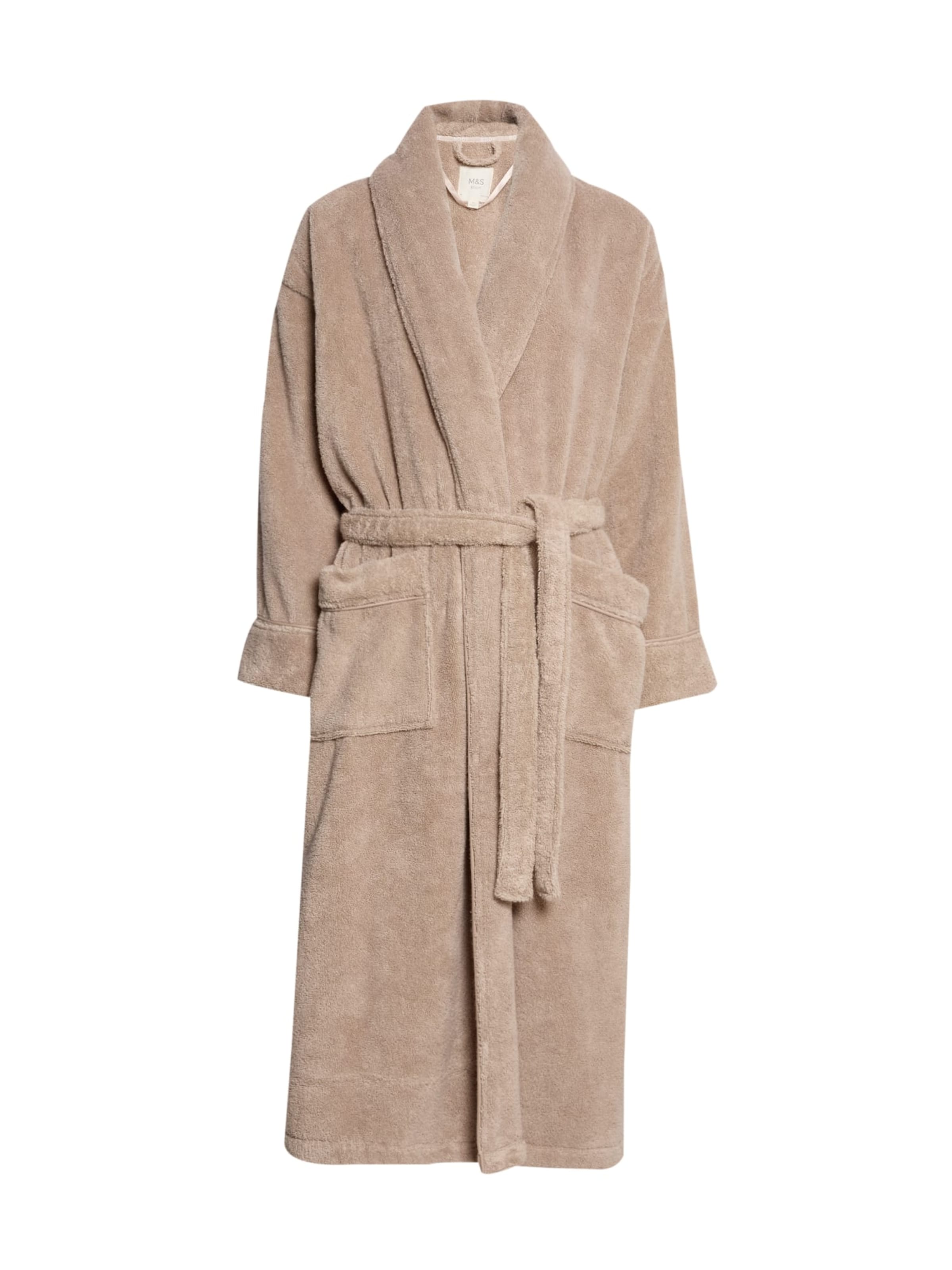 Marks & Spencer Bademantel in Beige: Vorderseite