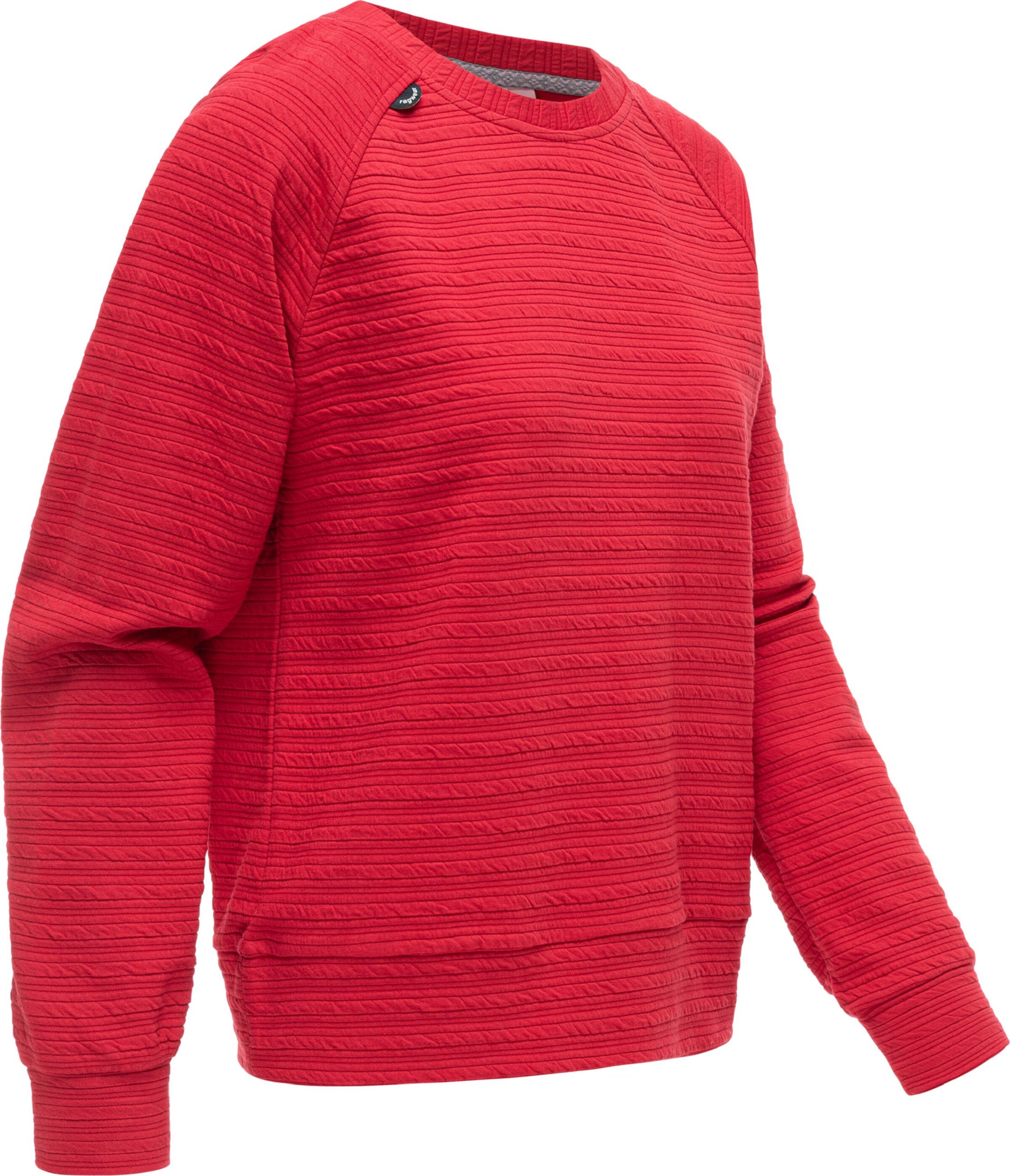 Ragwear Sweatshirt 'Joann' in Red