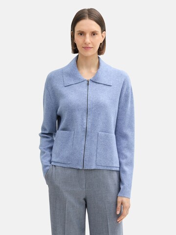 TOM TAILOR Strickjacke in Blau: Vorderseite