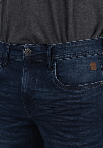 BLEND Slimfit Jeans-Shorts 'Bendigo' in Blau
