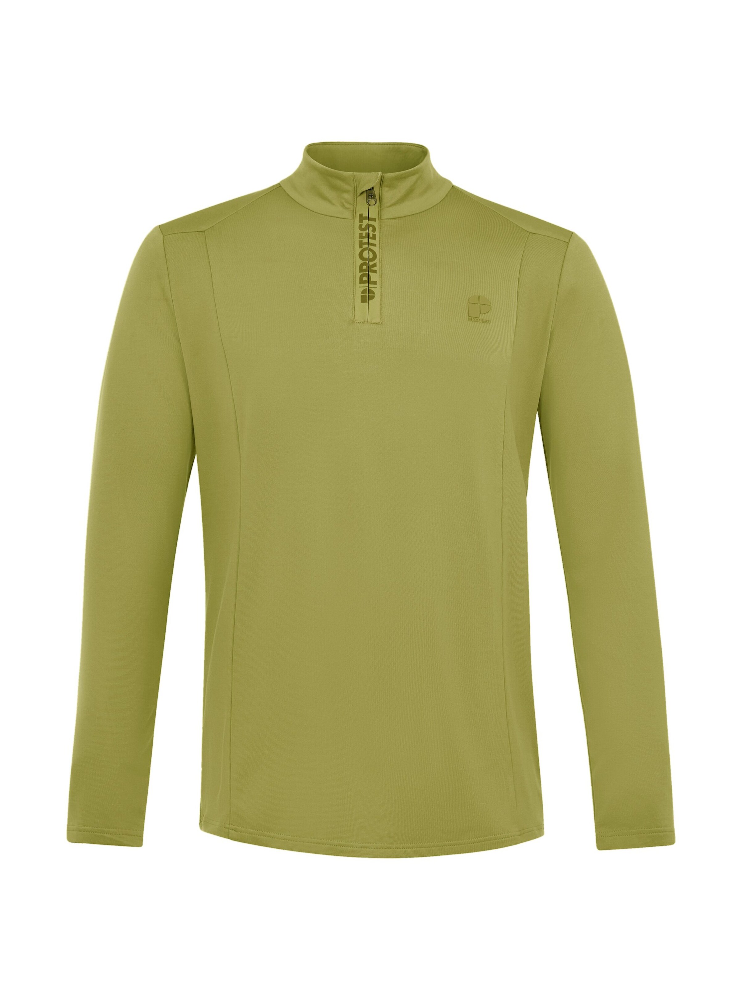 PROTEST Sportsweatshirt 'REWILL'‌‌‌ in Grün: Vorderseite