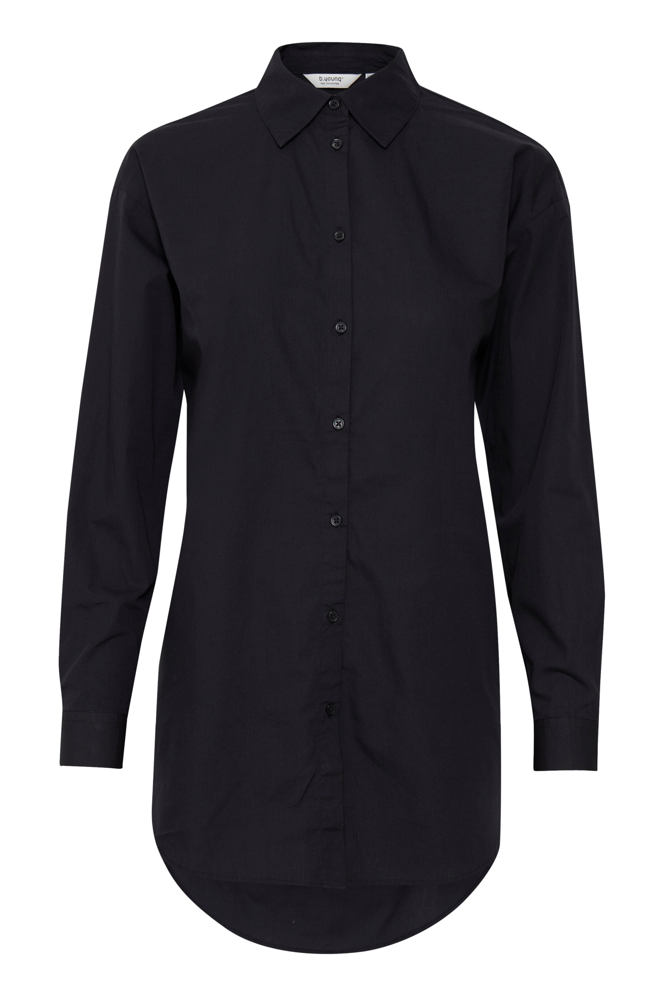 b.young Bluse 'GAMZE' in Schwarz: Vorderseite