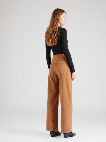 Wide Leg Pantalon 'DANNA' b.young en marron