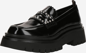 Pepe Jeans - Mocassins 'Queen Mask' em preto: frente