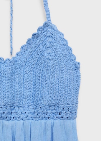 MANGO TEEN Kleid in Blau