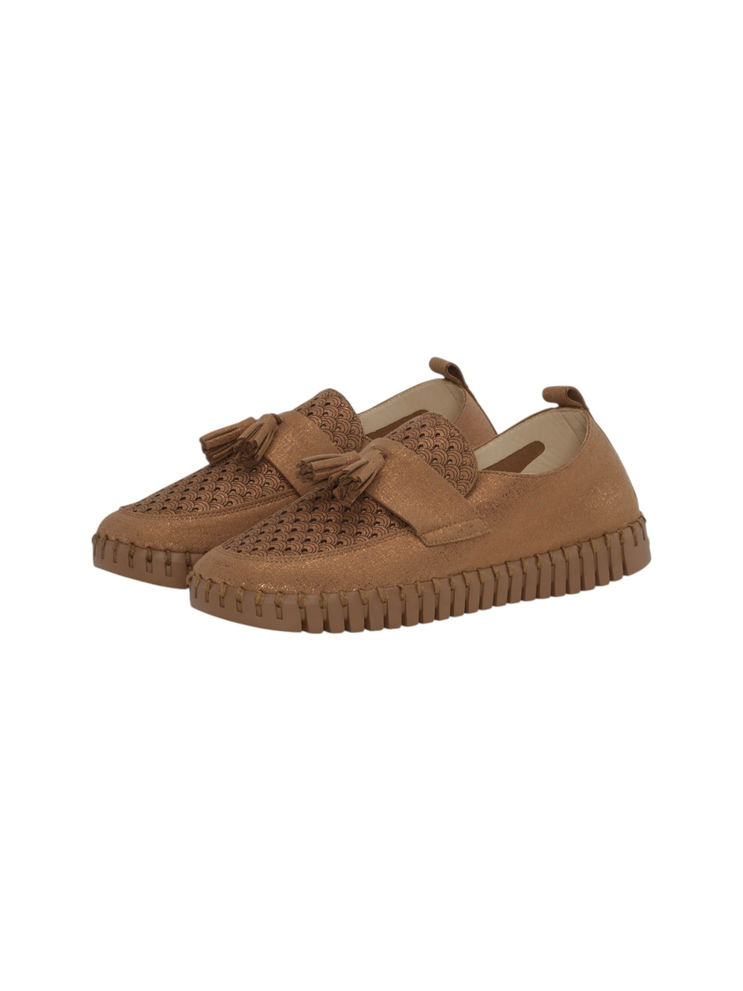 ILSE JACOBSEN Slipper 'TULIP' i brun