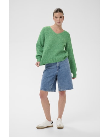 Kaffe Sweater 'Sarla' in Green
