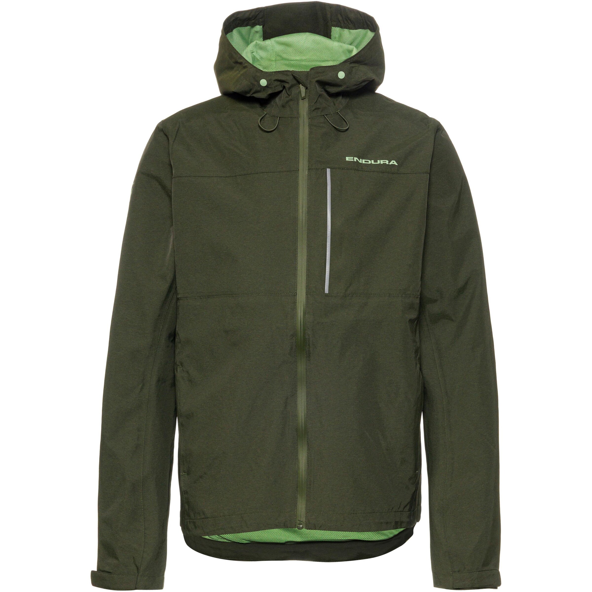 ENDURA Athletic Jacket 'Hummvee' in Green: front