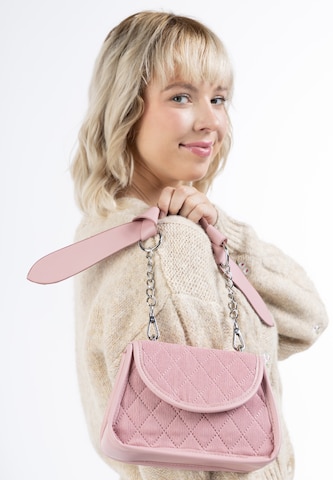 MYMO Shoulder Bag in Pink: front