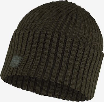 BUFF Beanie 'Knitted' in Grün: predná strana