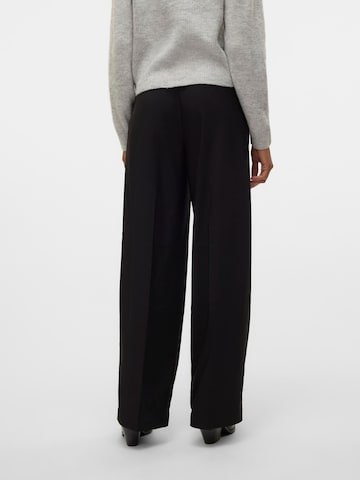 VERO MODA Wide Leg Laskoshousut 'RITA' värissä musta