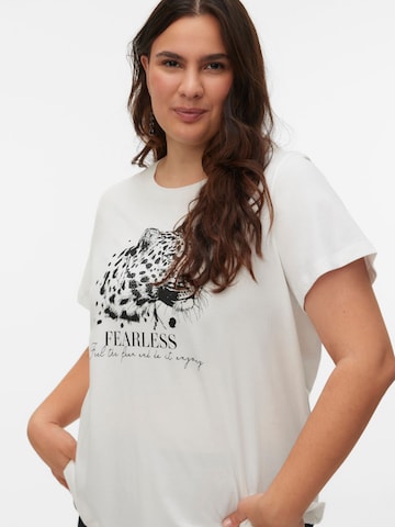 Vero Moda Curve Shirt in White: front
