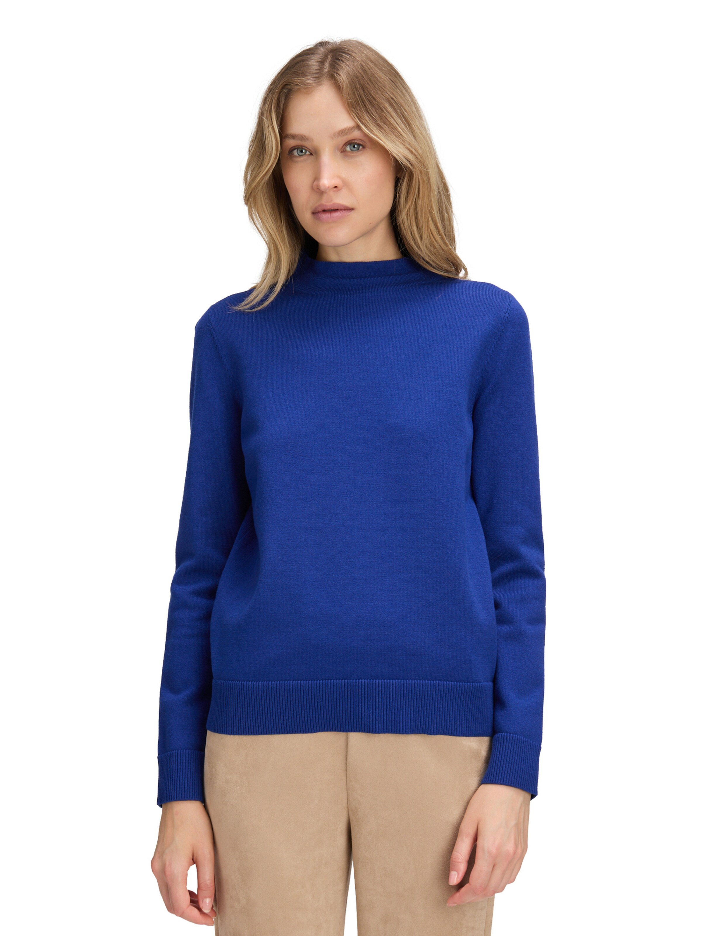 Pull-over Betty Barclay en bleu : devant