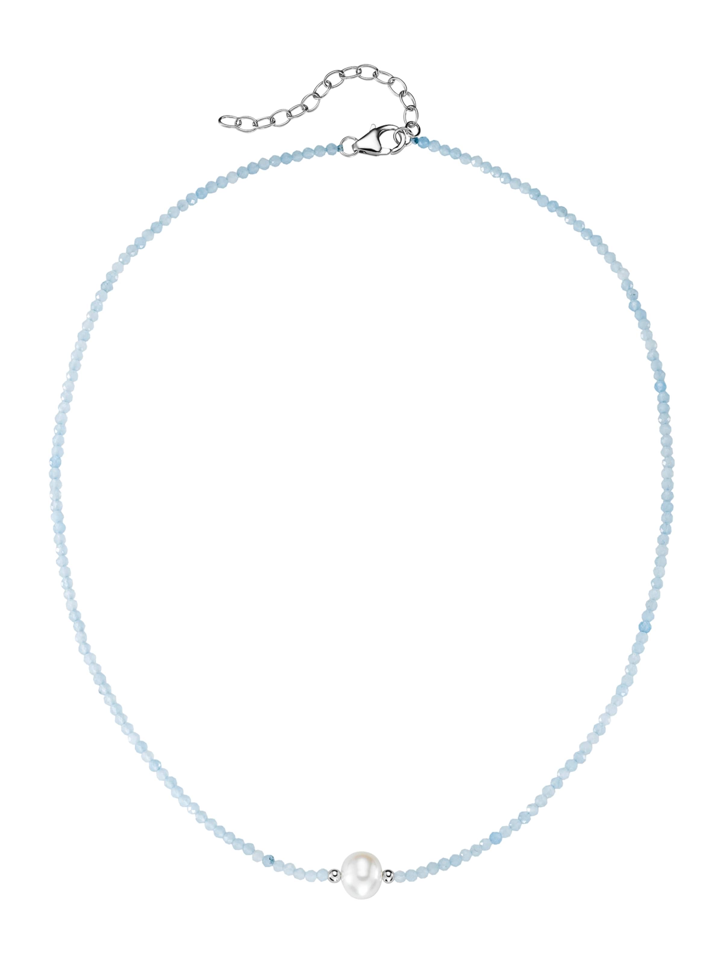 Smart Jewel - Cadena en azul: frente