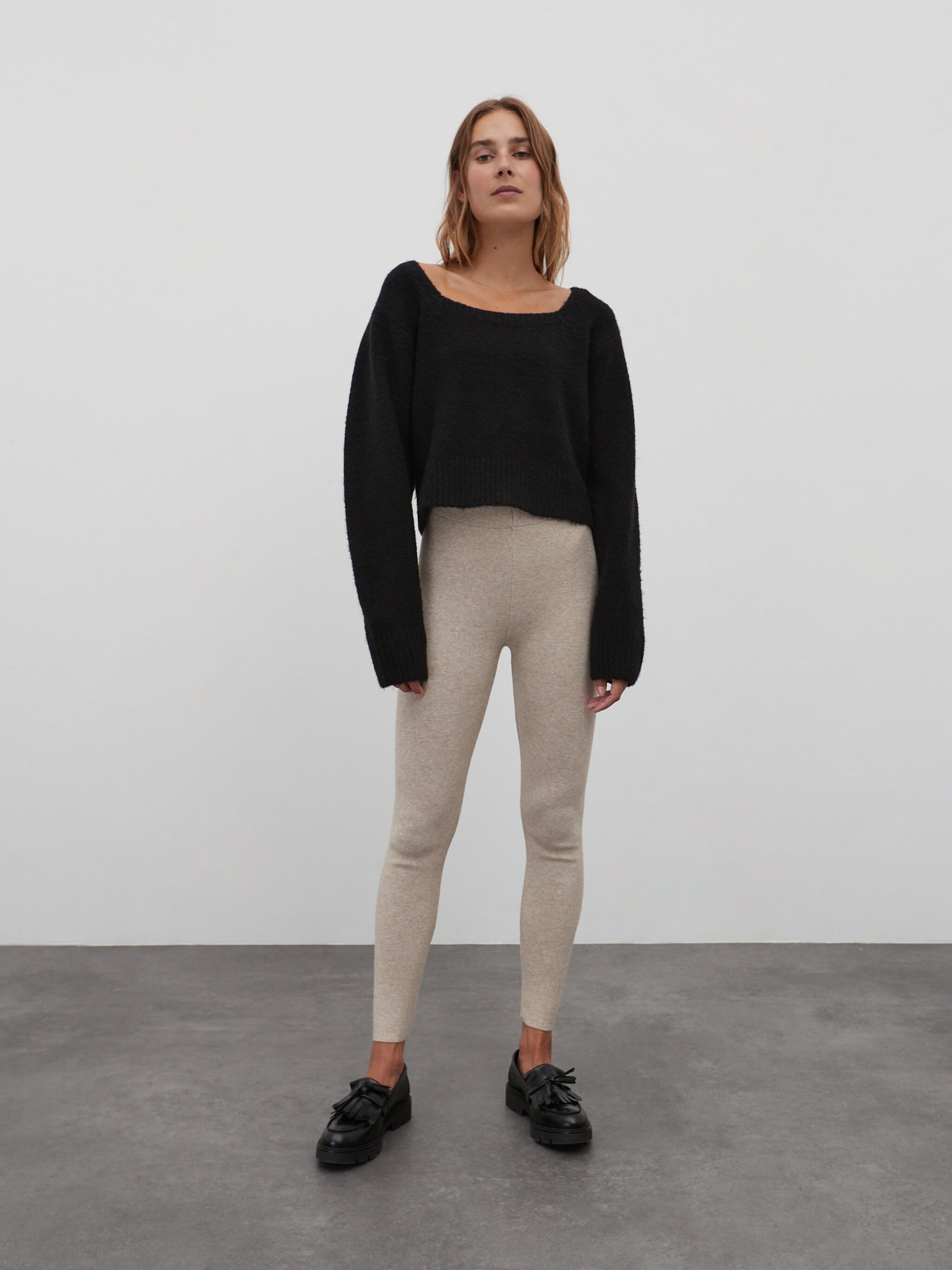 EDITED Producten Leggings 'Leana' Beige