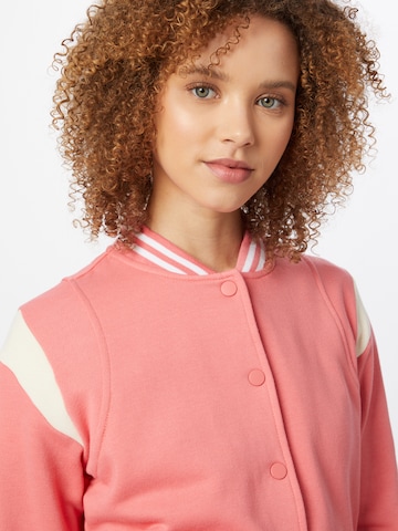 Urban Classics Sweatjakke i pink