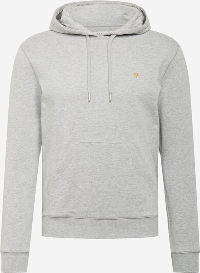 FARAH Sweater majica 'ZAIN' u svijetlosiva / narančasta, Pregled proizvoda
