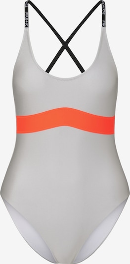 Bogner Fire + Ice Badeanzug 'Fabula' in orange / schwarz / silber, Produktansicht