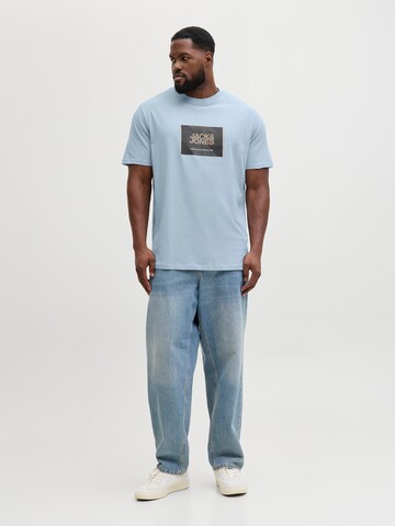 Jack & Jones PlusMajica 'JJRAIN' - plava boja