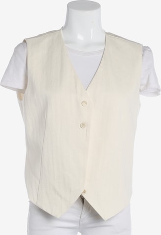 Brunello Cucinelli Weste XXL in Weiß: Vorderseite