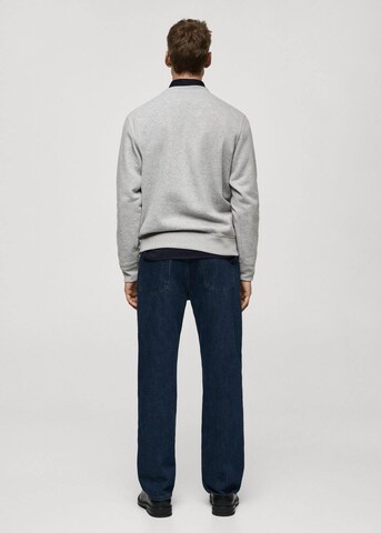 MANGO MAN Sweatshirt 'Bus' in Grey