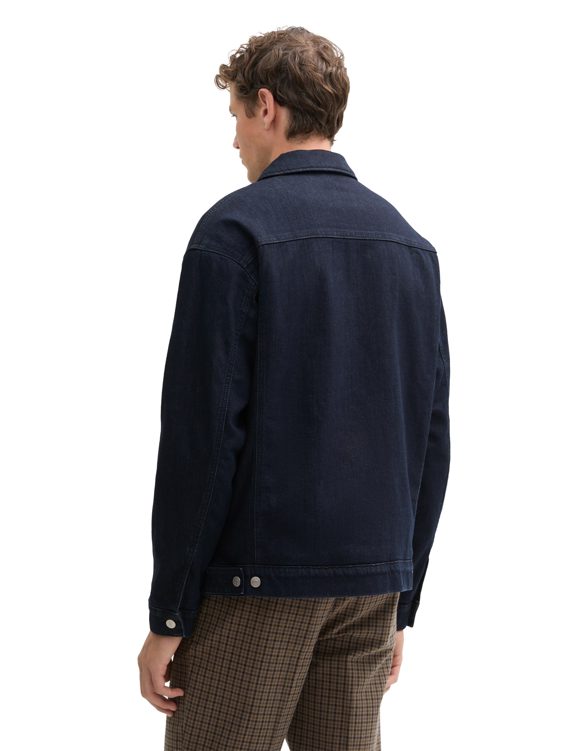 TOM TAILOR DENIM Between-Season Jacket in Blue