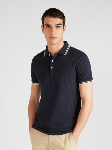 Lindbergh - Camiseta en azul: frente