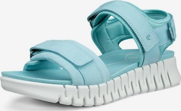 ECCO Sandale in Blau: Vorderseite