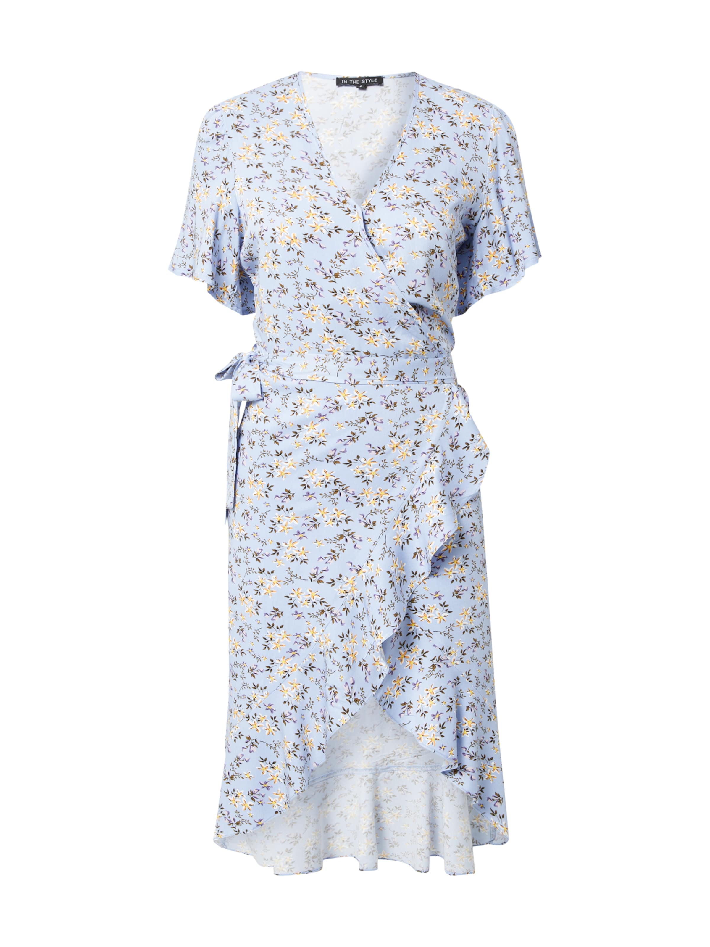 In The Style Рокля 'CARYS' в синьо: отпред