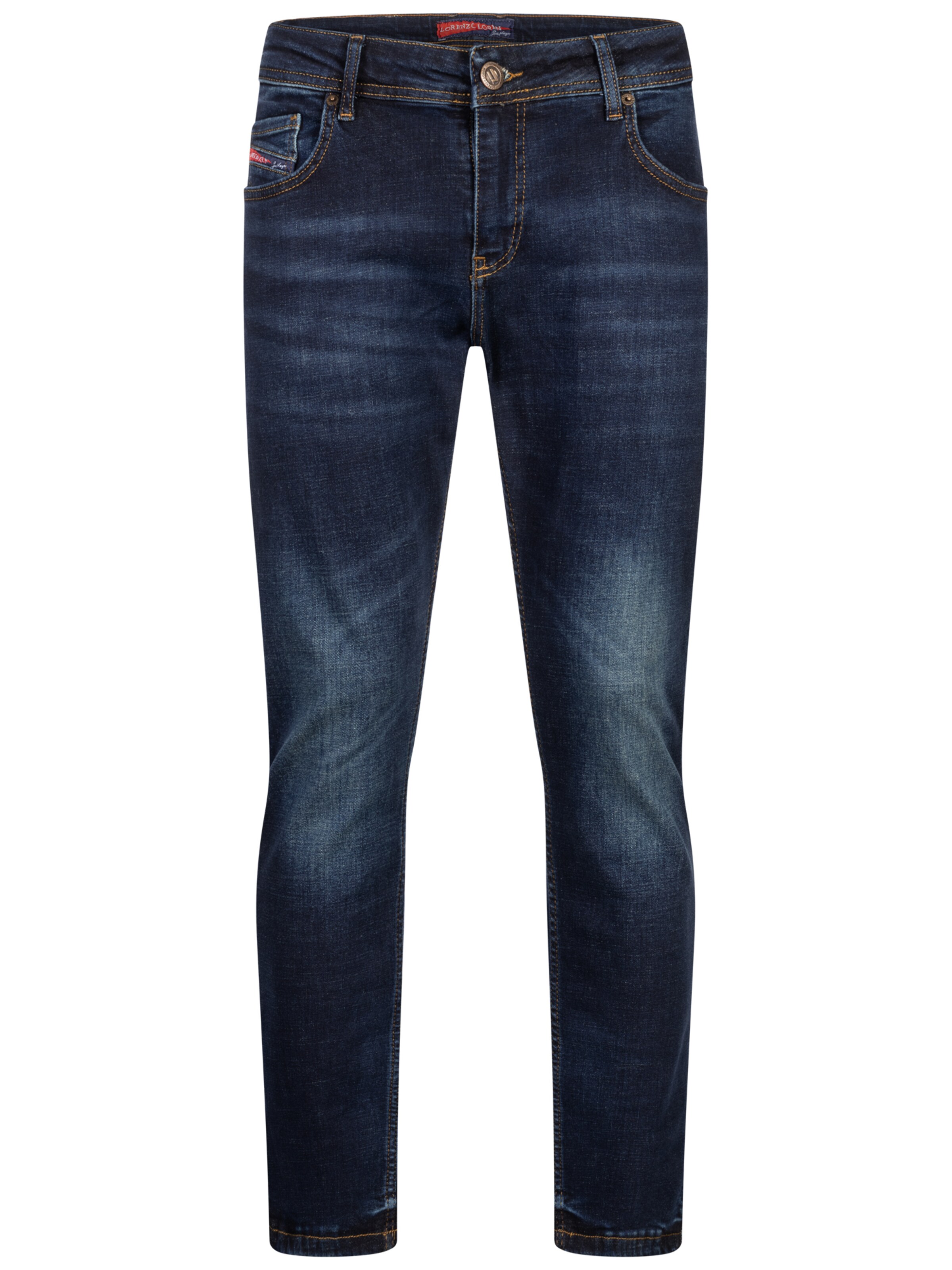 Lorenzo Loren Regular Jeans in Blauw: voorkant