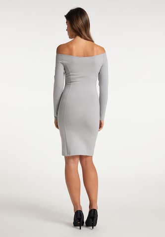 faina Dress in Grey