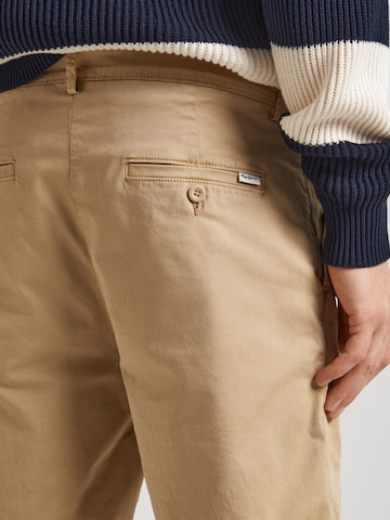 Pepe Jeans Regular Hose in Beige