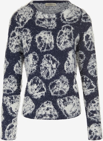 Pull-over Uta Raasch en bleu : devant